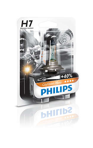 Žiarovka 12V H7 55W PX26d CitiVision Moto PHILIPS