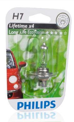 Žiarovka 12V H7 55W PX26d LongerLife Ecovision