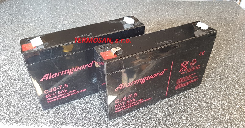 Akumulátor CJ6-7,5 (6V-7,5Ah)