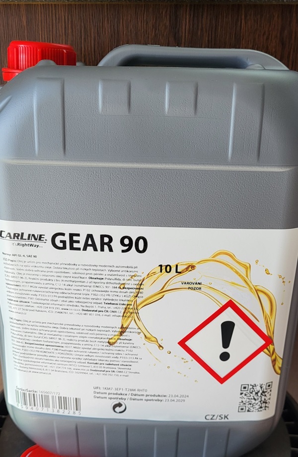 PP 90 prevodový olej (10 L)