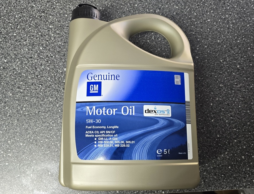 Motorový olej GM DEXOS 2 LL 5W-30 ( 5 L )