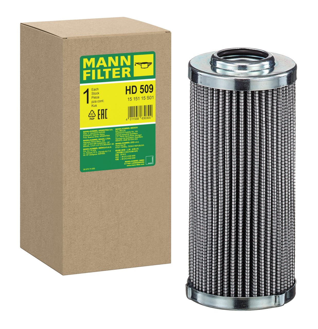 Hydraulický filter HD509=3656576M=SH57152