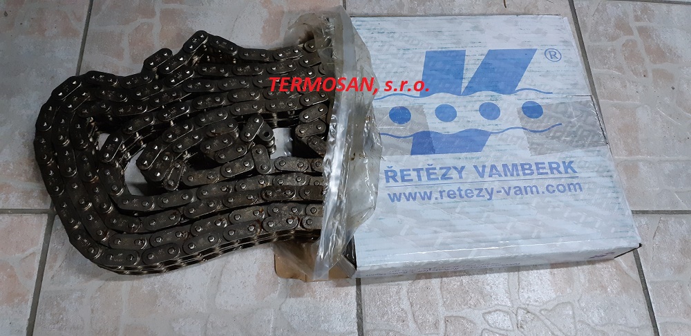 Reťaz 12B-2 NP NIKEL (1 m)