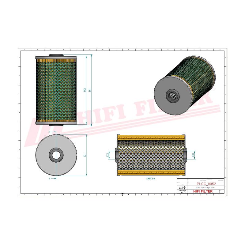 Palivový filter SN21029=P8015