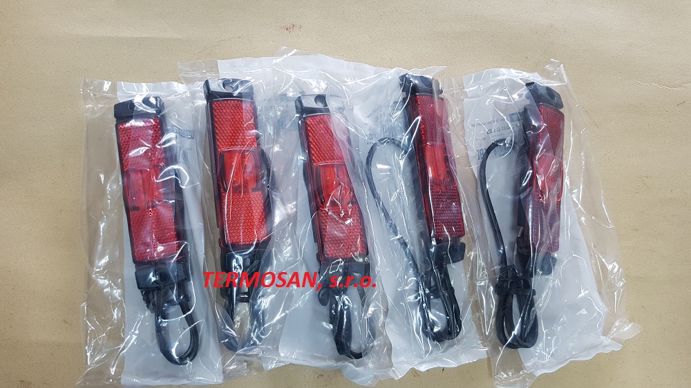 Svetlo obrysové LED - FT-17 - červené