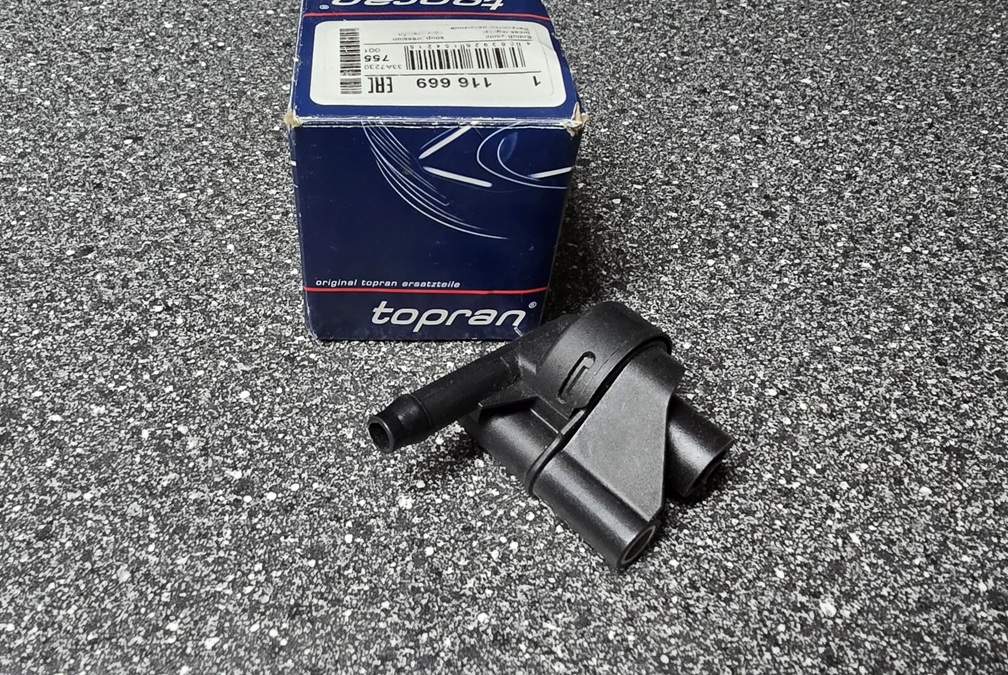 Ventil odvetrania kľukovej skrine TOPRAN 116 669