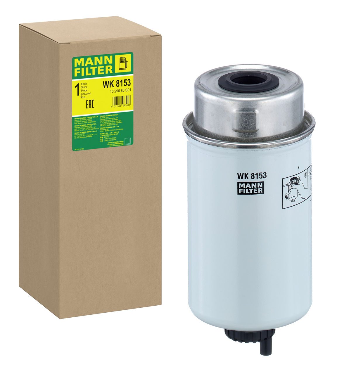 Palivový filter WK8156=RE529644