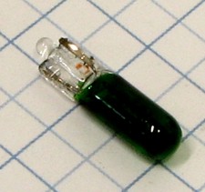 Žiarovka 12V 1,2W W2x4,6d zelená NARVA