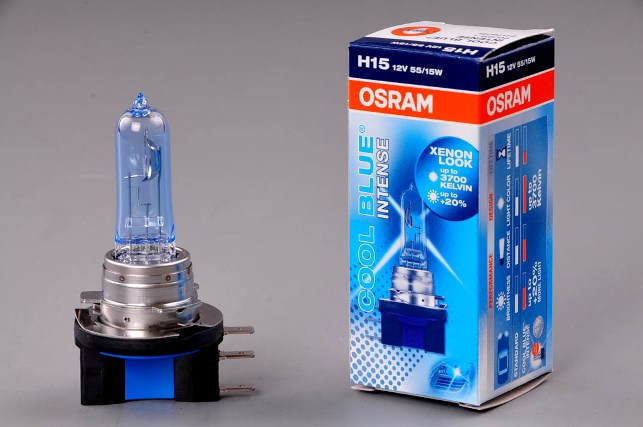 Žiarovka 12V H15 55/15W PGJ23t-1 Cool Blue Intense