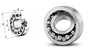 2201 TV ložisko FAG