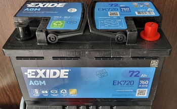 Akumulátor EK720 (72Ah)