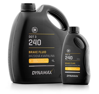 Brzdová kvapalina DYNAMAX 240 DOT 3 (500ml)
