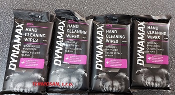 DXT9 čistiace utierky na ruky 