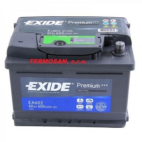 Akumulátor Premium EA602  60Ah  