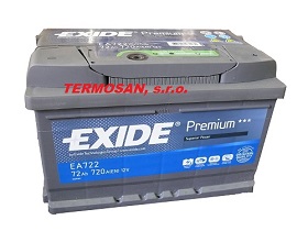 Akumulátor Premium EA722  72 Ah 