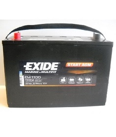 Akumulátor EM1100 100Ah  