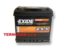 Akumulátor EN  500     50Ah