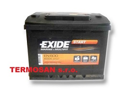 Akumulátor EN  600     62Ah