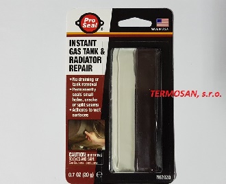 Epoxidový tmel na opravu chladiča a nádrže PHM 20g
