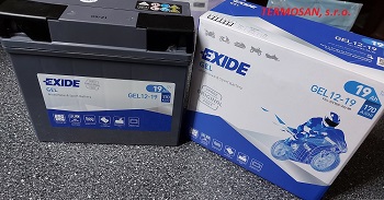 Akumulátor GEL12-19 12V 19Ah 170A