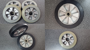 Koleso veľké 250X50x140 /AL+G (55mm) 