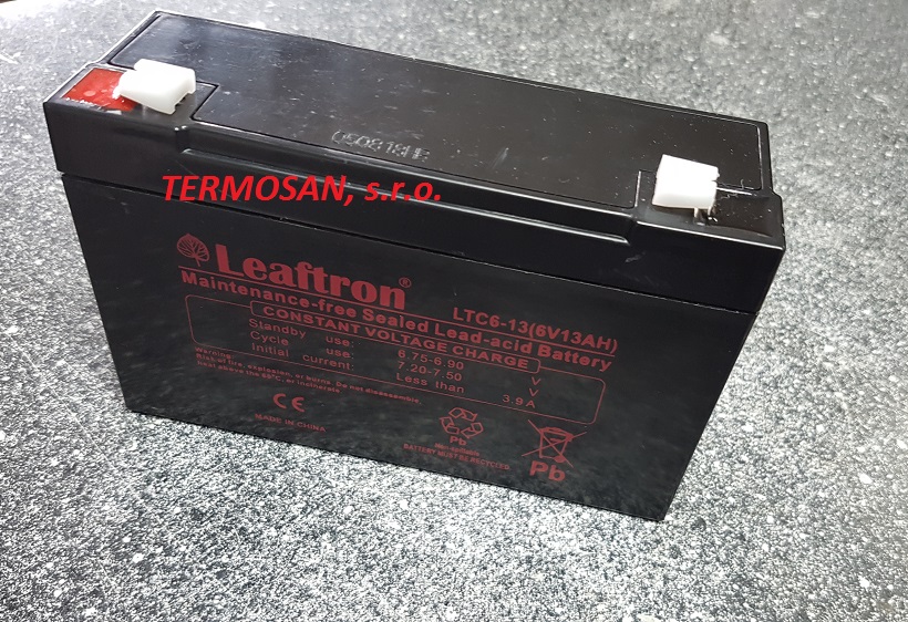 Batéria LTC6-13 (6V 13Ah) Leaftron