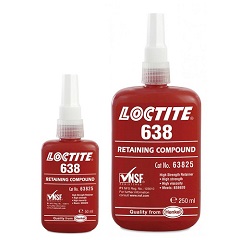 Upevňovač ložísk, púzdier 638/ 50 ml univerzálny