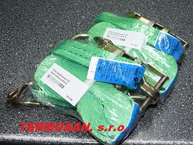 Pás zaisťovací 2t   6m+račna zelená