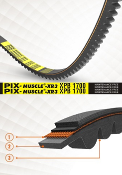 Klinový remeň XPB 2120