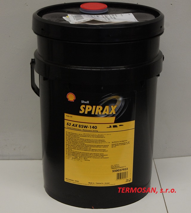 Spirax S3 AX 85W-140 (20 L)