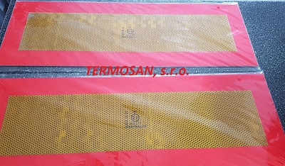 Tabuľa reflexná AL - návesy    195x565 sada