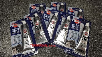 Tesnenie silikónové MEGA GREY do 343°C 85g