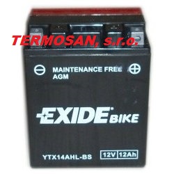 Akumulátor ETX14AHL-BS 12V 12Ah 210A