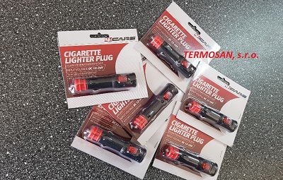Zástrčka s vypínačom do zapaľovača 12/24V 4CARS